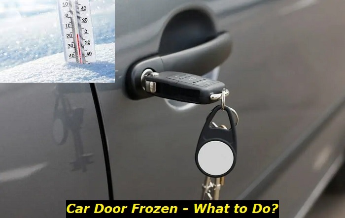 car door wont unlock when cold
